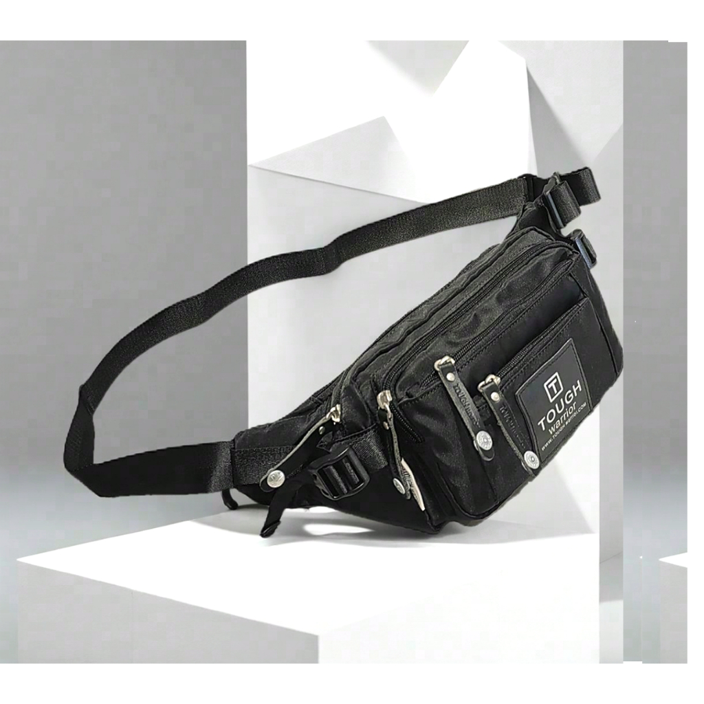 TAS PINGGANG / TOUGH WARRIOR 4501 / BUM BELT BAG / TAS PINGGANG 5 SLETING PRIA WANITA