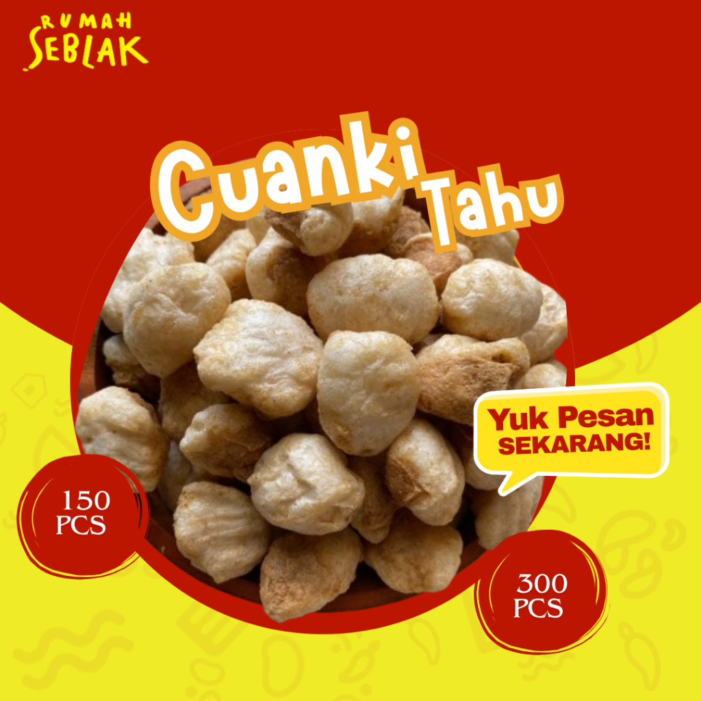 

Cuanki tahu Topping pelengkap seblak dan baso aci