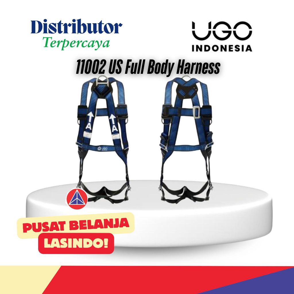 UGO Safety | 11002 US Full Body Harness | Alat Safety Murah