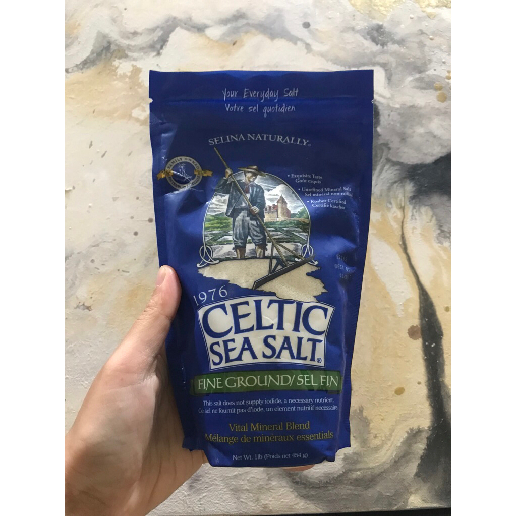 

YESBYUTI - Celtic Sea Salt Fine Ground 454gram