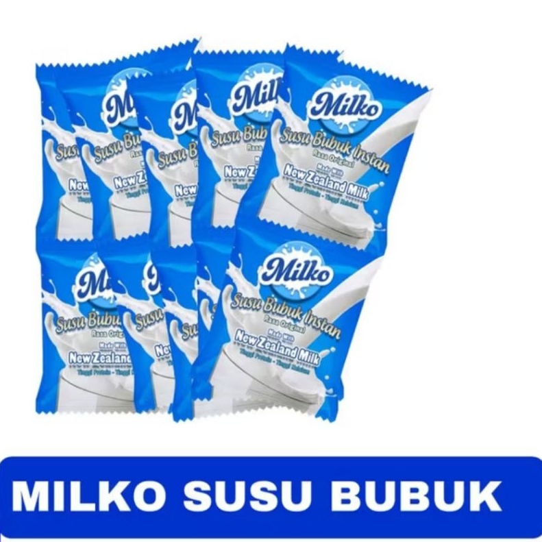 

MILKO Susu Bubuk Instant rasa Original 3x 27 gram