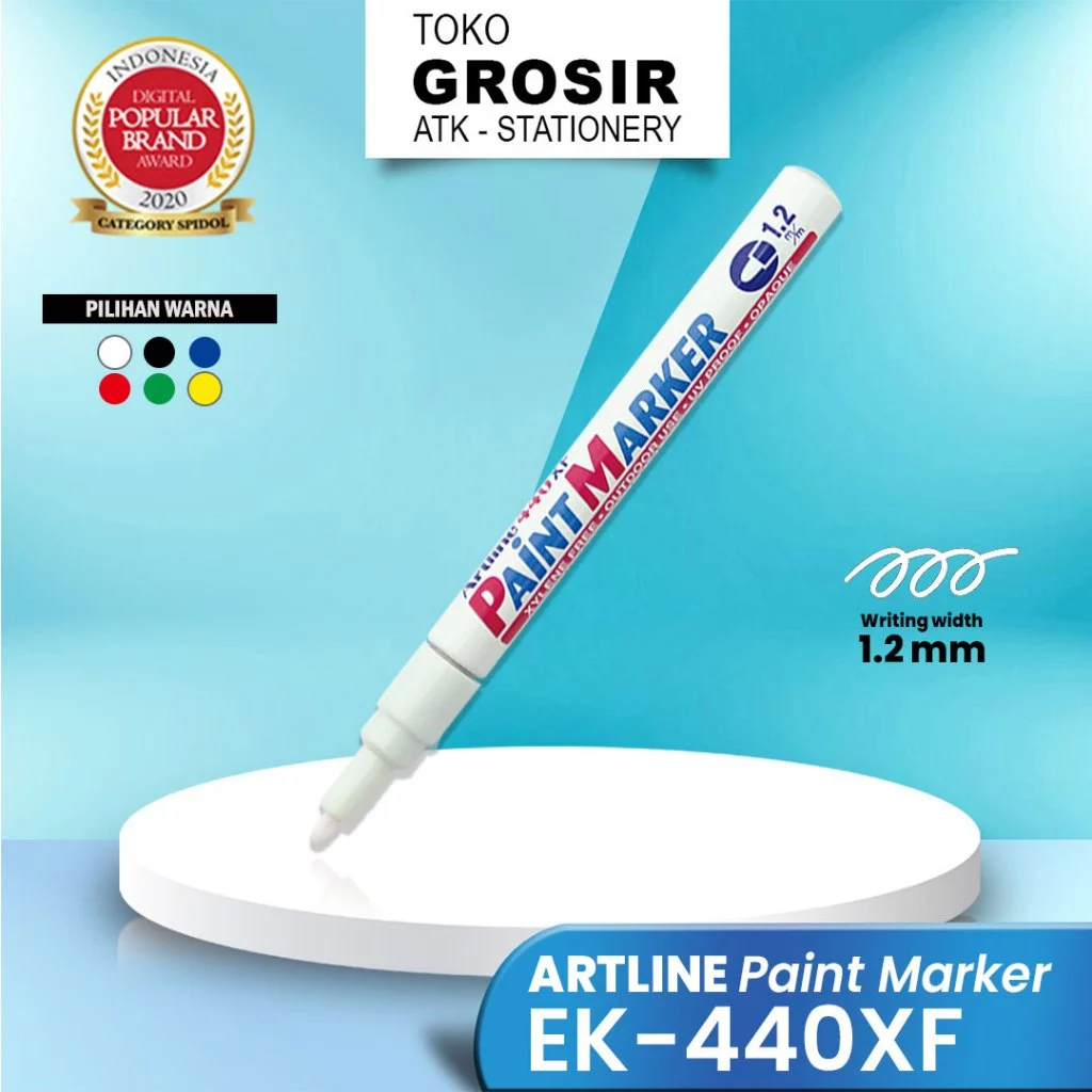 

Spidol Paint Marker Artline 1.2 mm EK-440XF 2