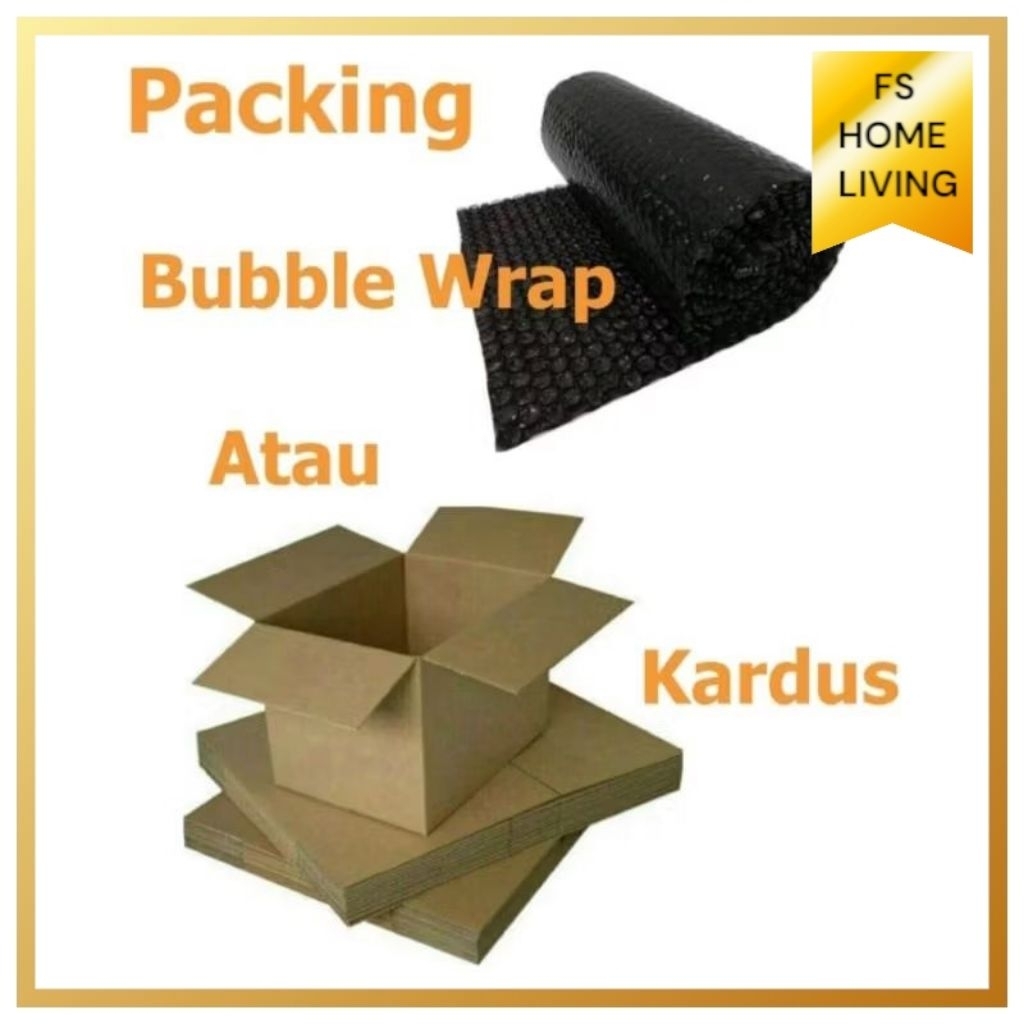 

Extra packing bubble wrap / Extra Dus