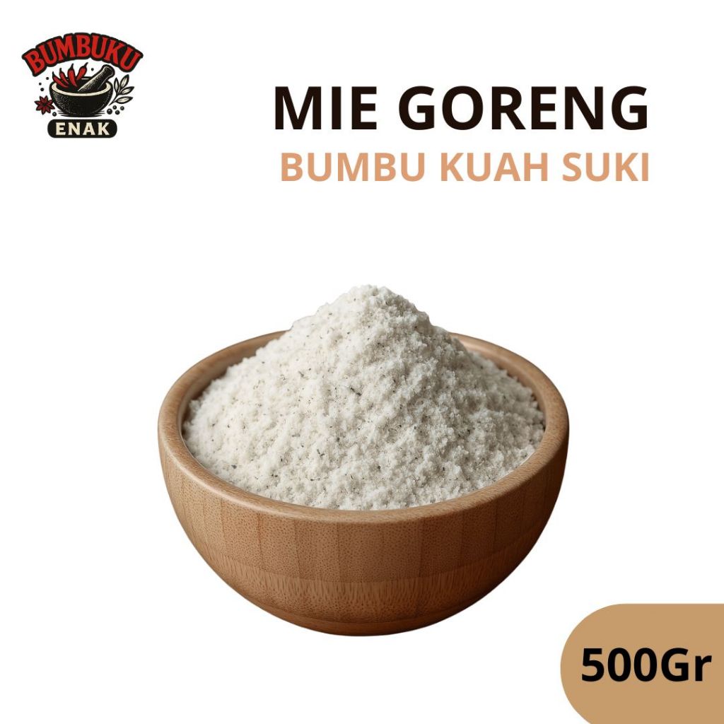 

Bumbu Kuah Suki Rasa Mie Goreng 500gr – Kuah Gurih Nikmat Unik, Cocok untuk Steamboat, Shabu & Masakan Praktis