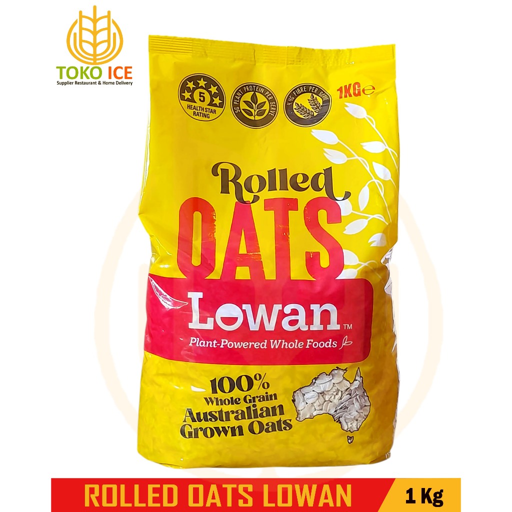 

ROLLED OATS LOWAN 1KG | SARAPAN SEHAT, PRAKTIS, & BERNUTRISI !