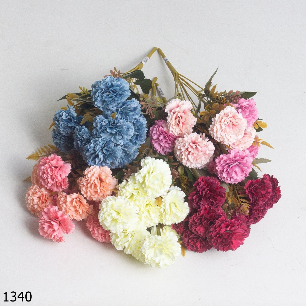 Bunga Anyelir | Bunga Artifisial Anyelir 10 Kuntum #1340