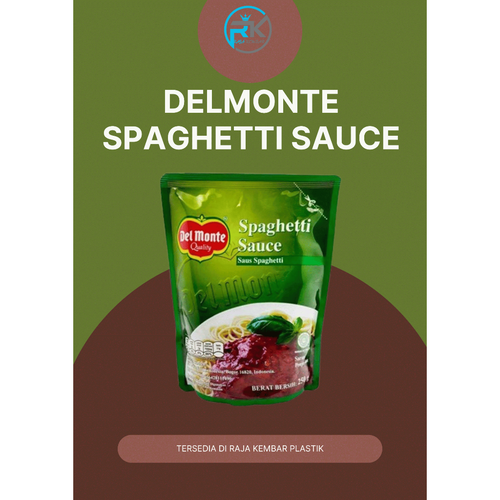 

DELMONTE SPAGHETTI SAUCE 250 GR