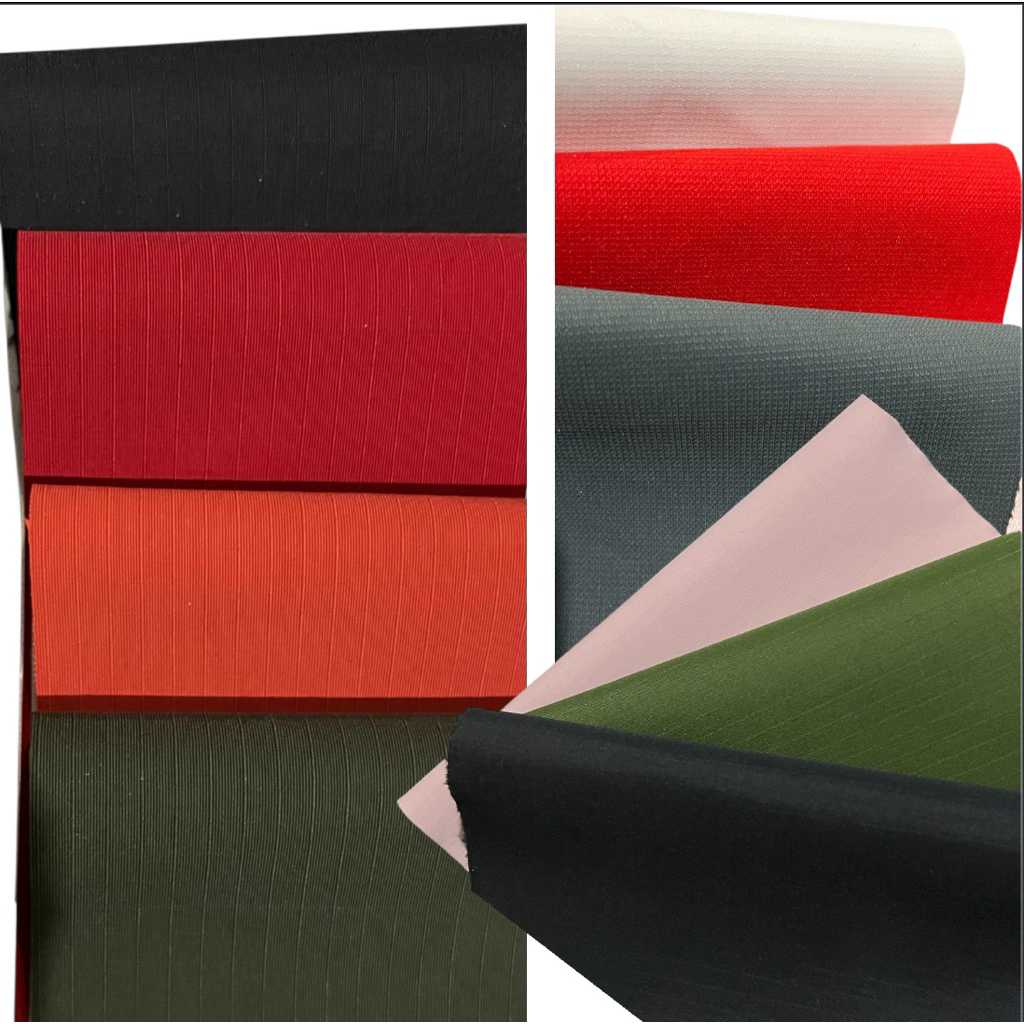 KAIN TASLAN RIBSTOP WATERPROOF KOTING BALON BAHAN JAKET TAS ANTI AIR 100%