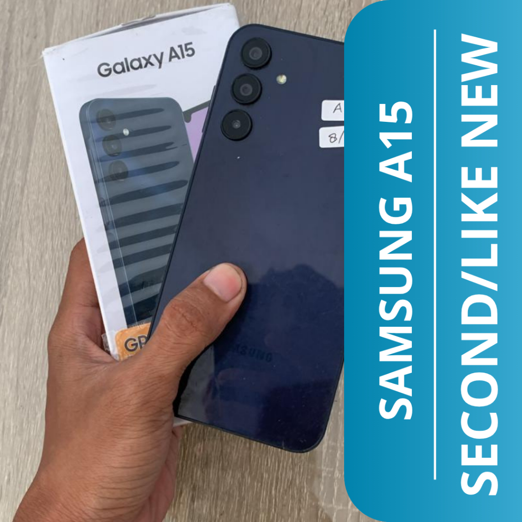 HP SECOND SAMSUNG A15 8/128GB / SAMSUNG A15 HP SECOND Minus Lecet Pemakaian