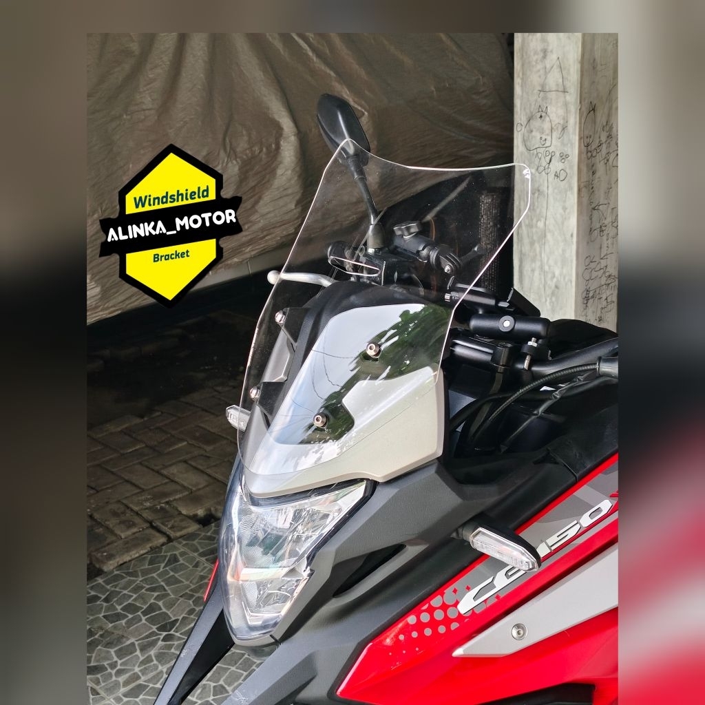 Visor Windshield Honda cb150x cbx150 model standar