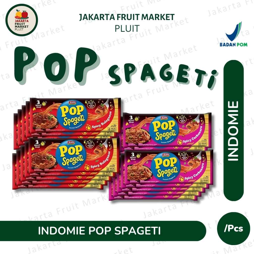 

INDOMIE POP SPAGETI BOLOGNESE/CARBONARA