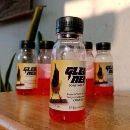 Gledek Nektar Sogon 100ml. khusus burung pleci | GLEDEK NEKTAR SOGON DOSIS TIINGGI ORIGINAL.