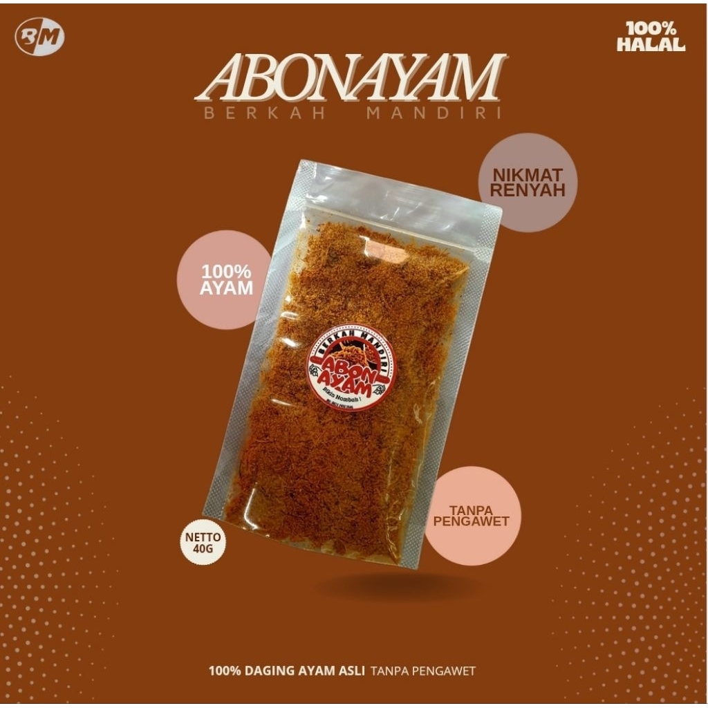 

Abon ayam Original 40 gram Halal