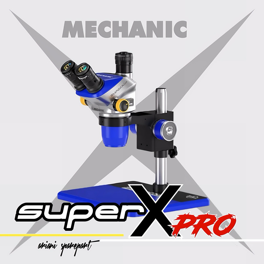 MICROSCOPE MECHANIC SUPER X PRO TRINOCULAR ORIGINAL