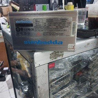 PSU Pure Pc komputer Gaming 500watt simbadda 2x 6pin GPU murah