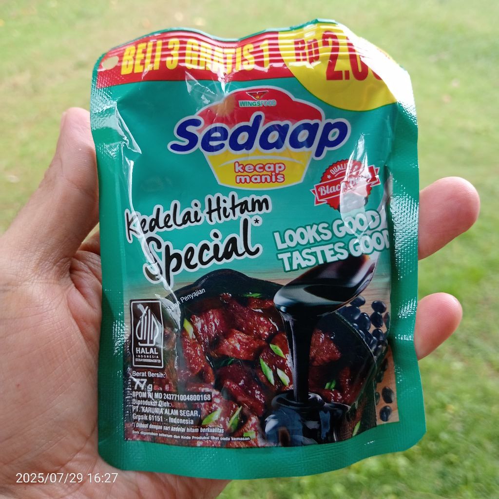 

kecap sedaap manis pouch hijau 77gr