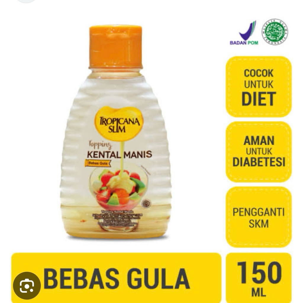

Tropicanaslim topping kental manis