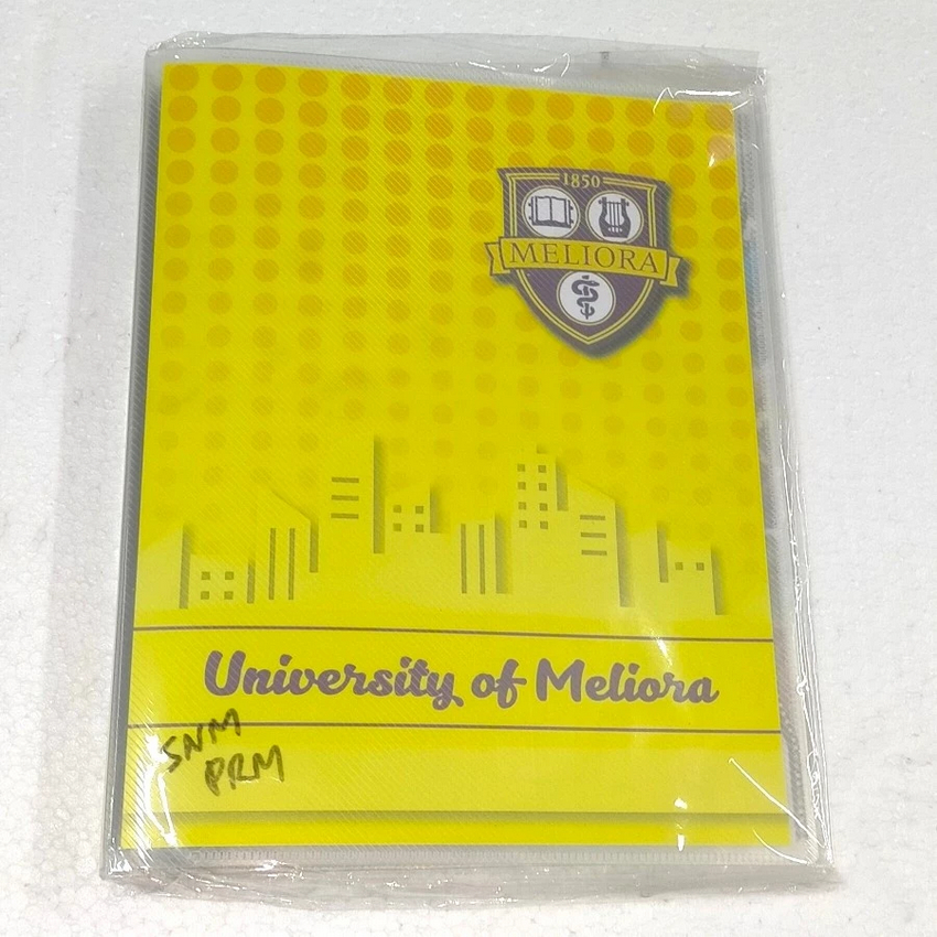 

Buku Binder besar ukuran B5 - Termasuk pembatas batik - tidak termasuk kertas Isiannya Map Cover Plastik Mika Tebal motif Campus University Kampus Good Quality