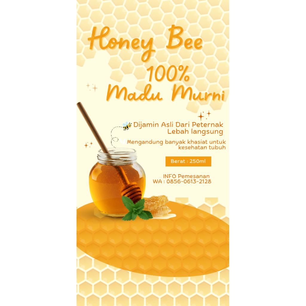 

HONEY BEE UKURAN 250ML