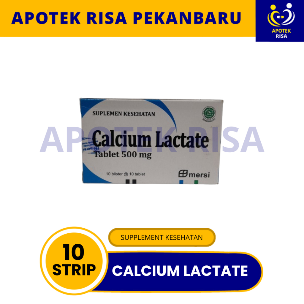CALCIUM LACTATE 500 MG MERSI