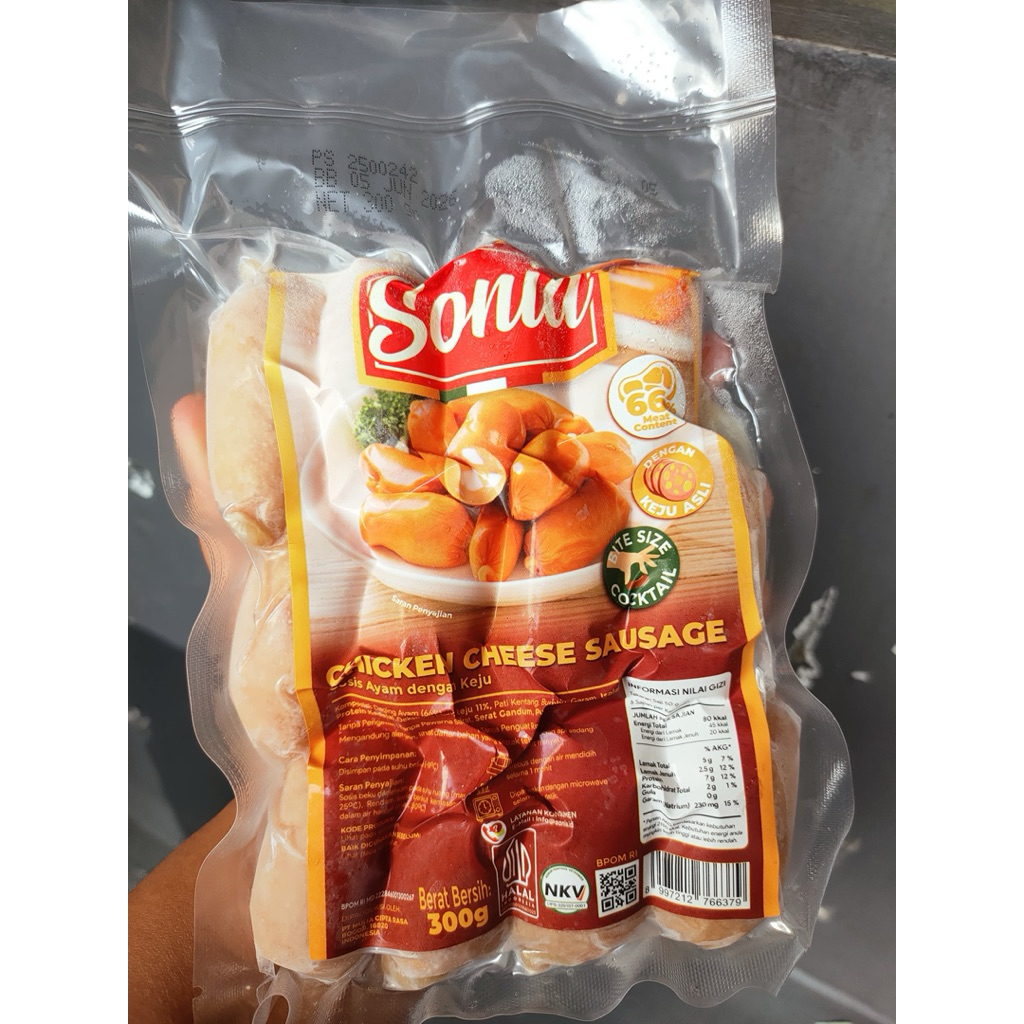 

sosis ayam keju