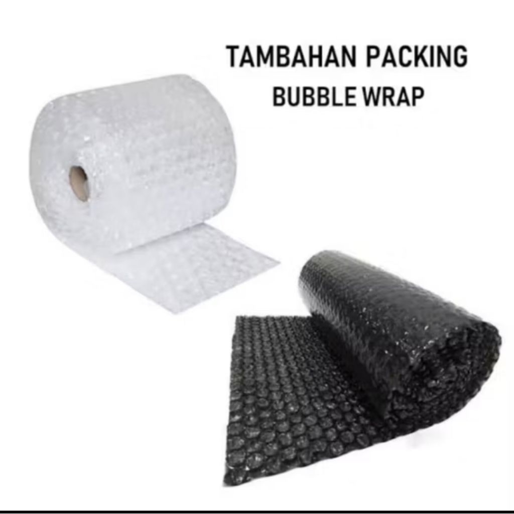 

Paket tambahan packing dengan Bubble Wrap