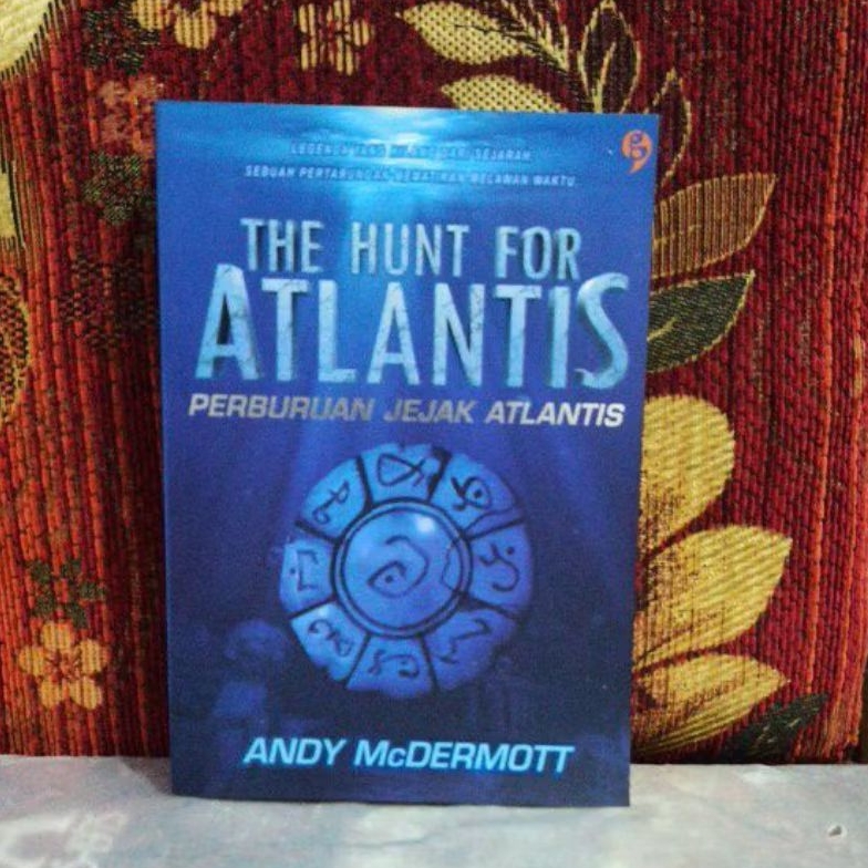 Buku Original THE HUNT FOR ATLANTIS PERBURUAN JEJAK ATLANTIS ANDY McDERMOTT Bekas