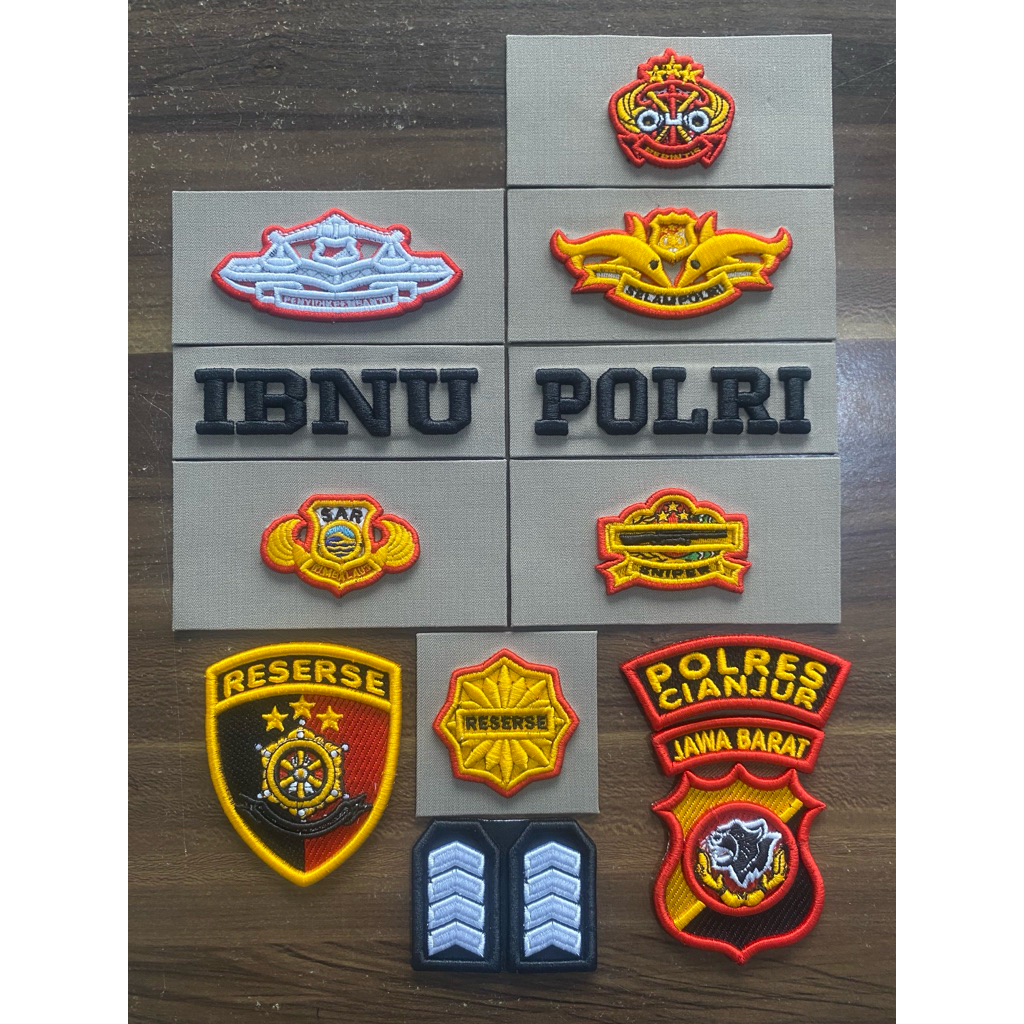 ATRIBUT PDLT POLRI PREMIUM