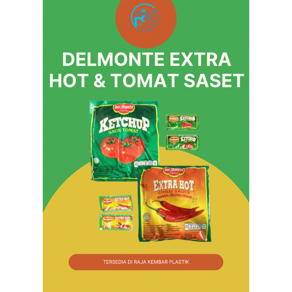 

DELMONTE SAUCE EXTRA HOT & TOMAT SASHET