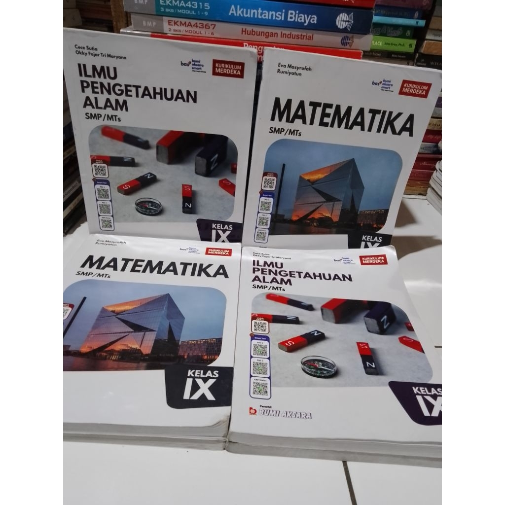 MATEMATIKA IPA SMP/MTs Kelas IX / 9 Kurikulum Merdeka Bumi Aksara