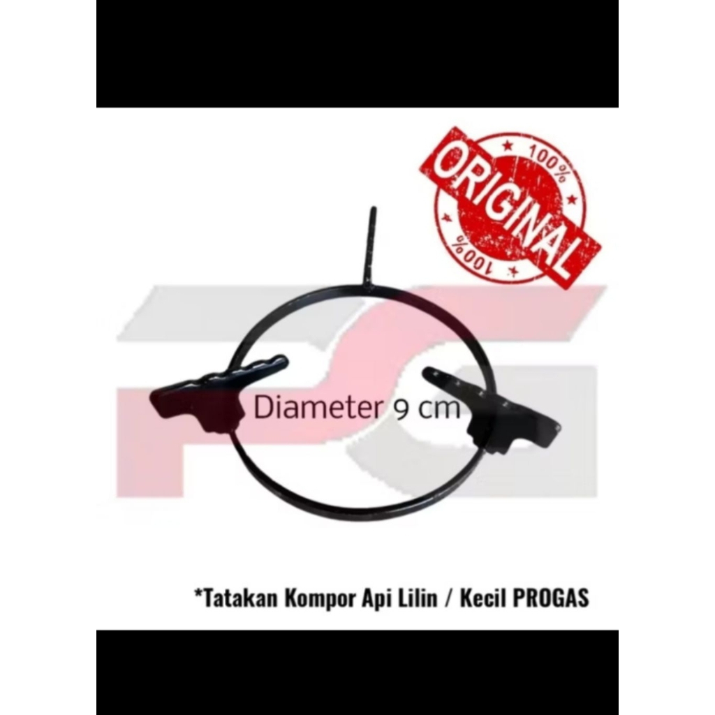 Tatakan Kompor Gas Kaca / Tatakan Kompor Tanam - 9,5 Cm
