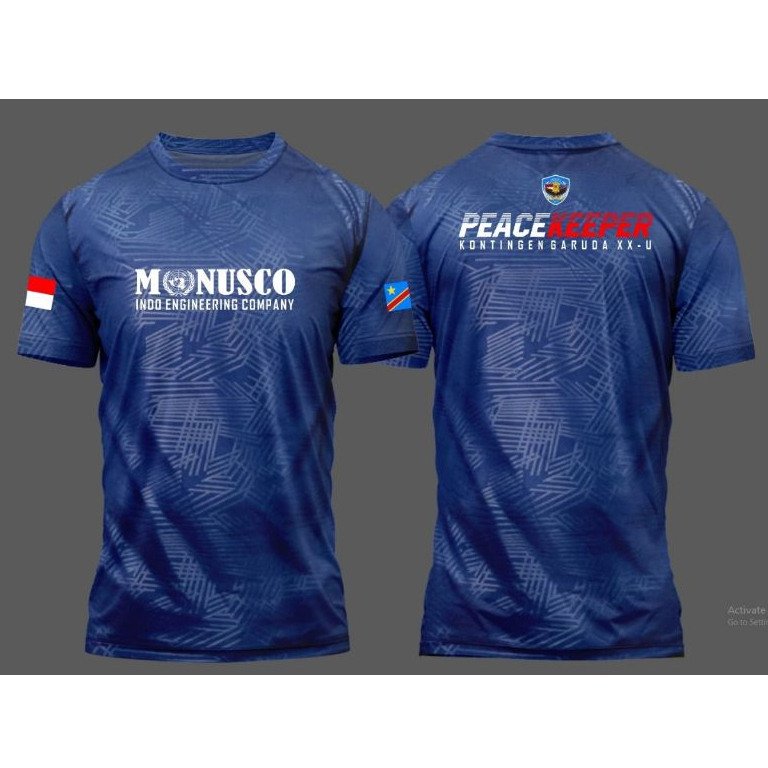 Kaos Edisi  Monusco Kontingen Garuda