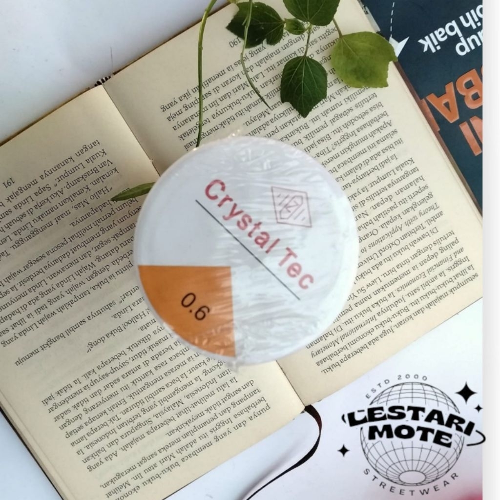 Tali Senar Korea | Senar Orange | Senar Elastis Crystal Tech 0.8/0.7/0.6/0.5/0.4/1.0 Bahan Membuat G