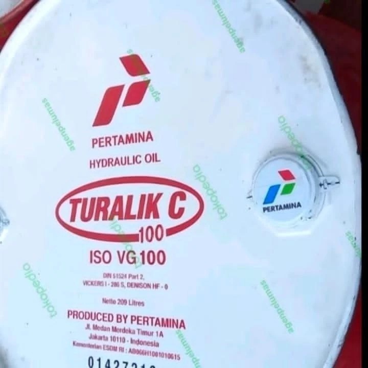 OLI PERTAMINA HIDROLIK TURALIK C 100 ISO VG 100 / OLI PERTAMINA HIDROLIK TURALIK C 100 ISO VG 100