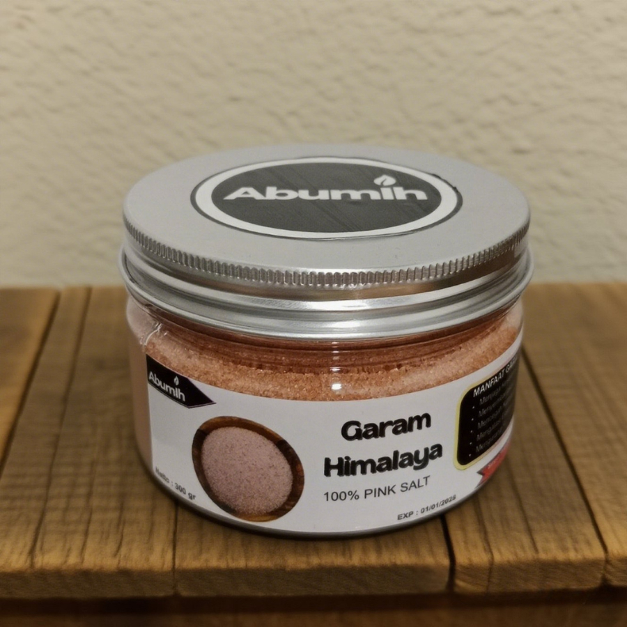 

Garam Himalaya Premium Original Abumih Himalayan Pink Salt menstabilkan tekanan darah