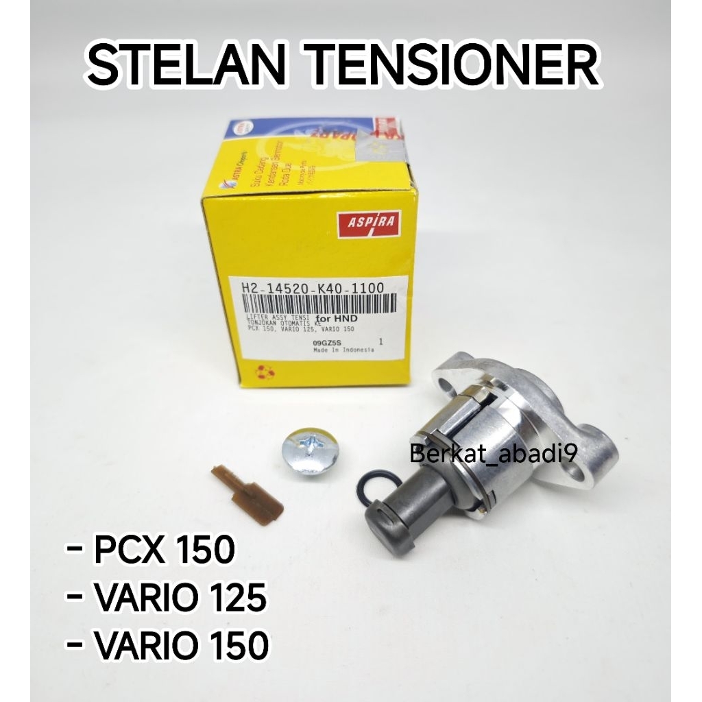 [ Aspira ] Stelan Otomatis Tensioner Rantai klep Vario 125 / Vario 150 / Pcx 150