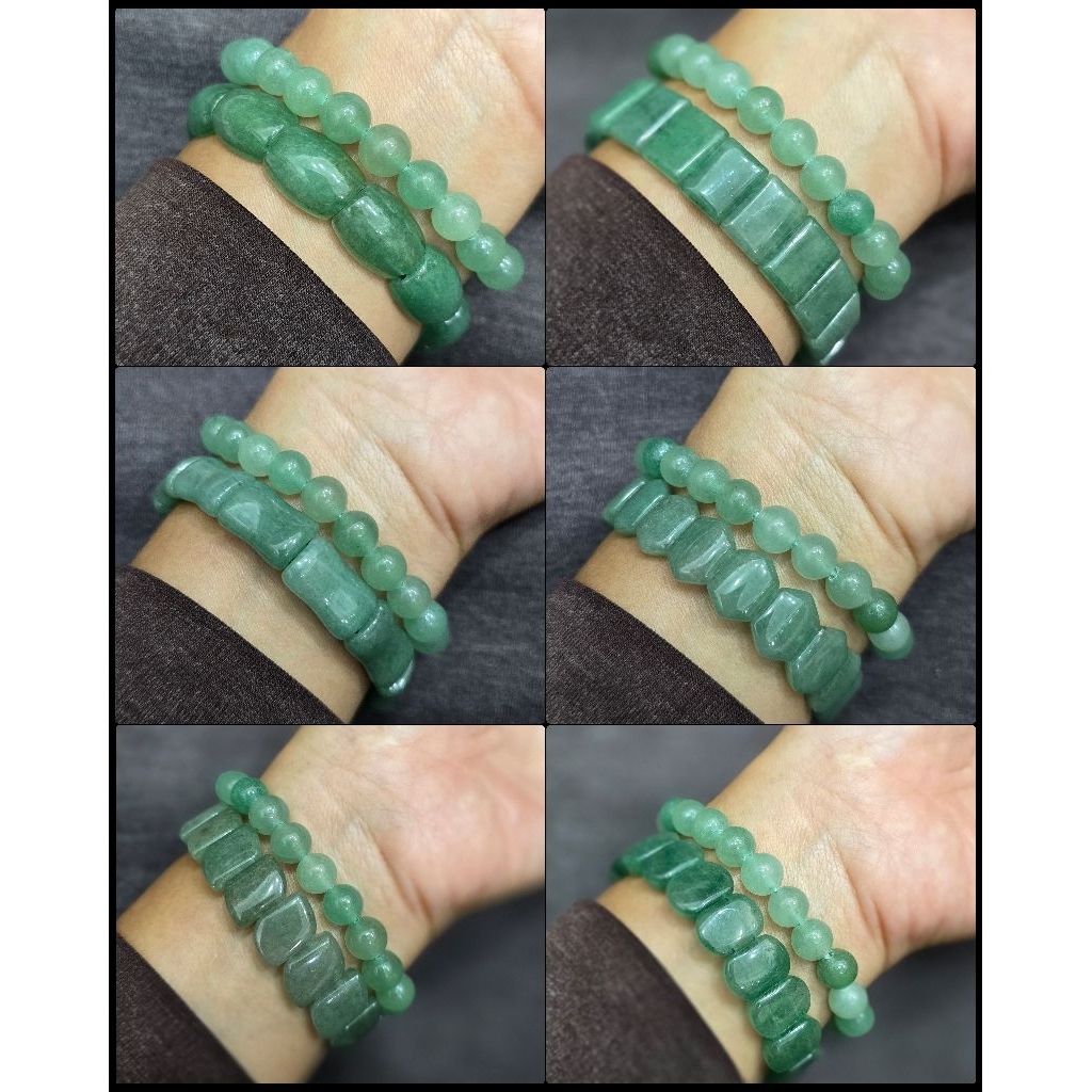 Satu set gelang giok