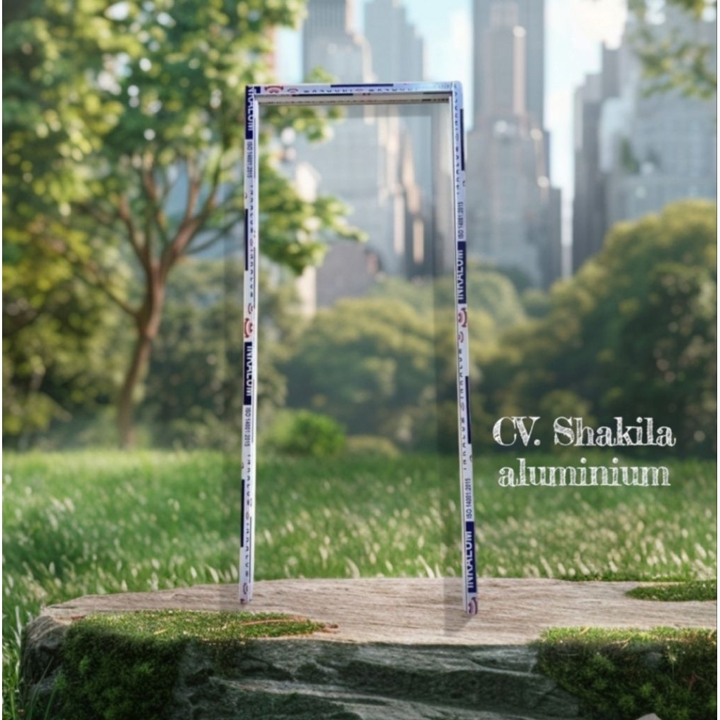Kusen pintu Aluminium "INKALUM"  3inch & 4inch