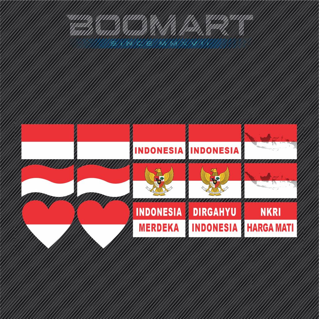 

BOOMART STICKER KEMERDEKAAN INDONESIA STICKER PIPI