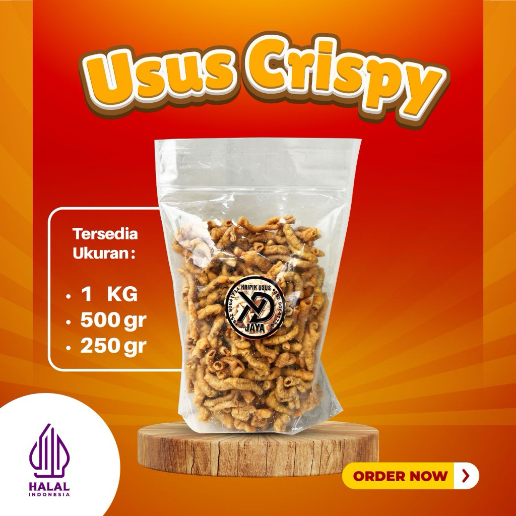 

Keripik usus crispy