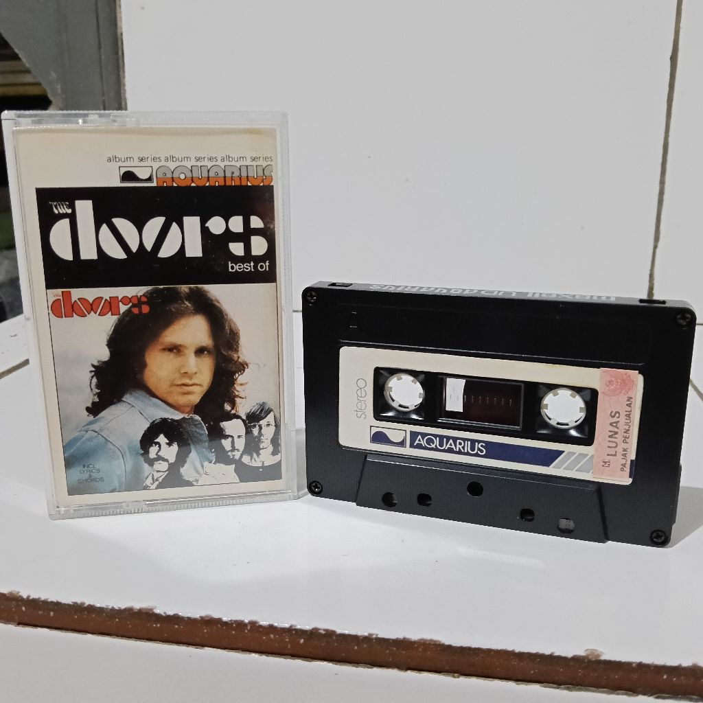 KASET PITA THE DOORS - THE BEST OF (REKAMAN AQUARIUS PITA MAXELL)
