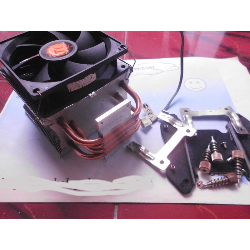 HSF AMD Thermaltake Contac 21 4 heatpipe AM3+ AM3 AM2+ AM2 FM2 FM2+ FM1 TDP 140W