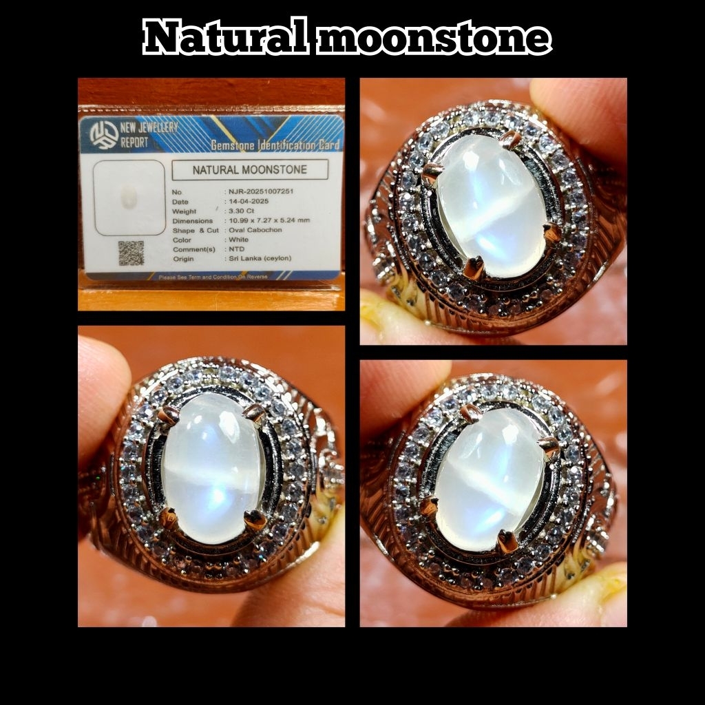 BATU PERMATA MOONSTONE CEYLON