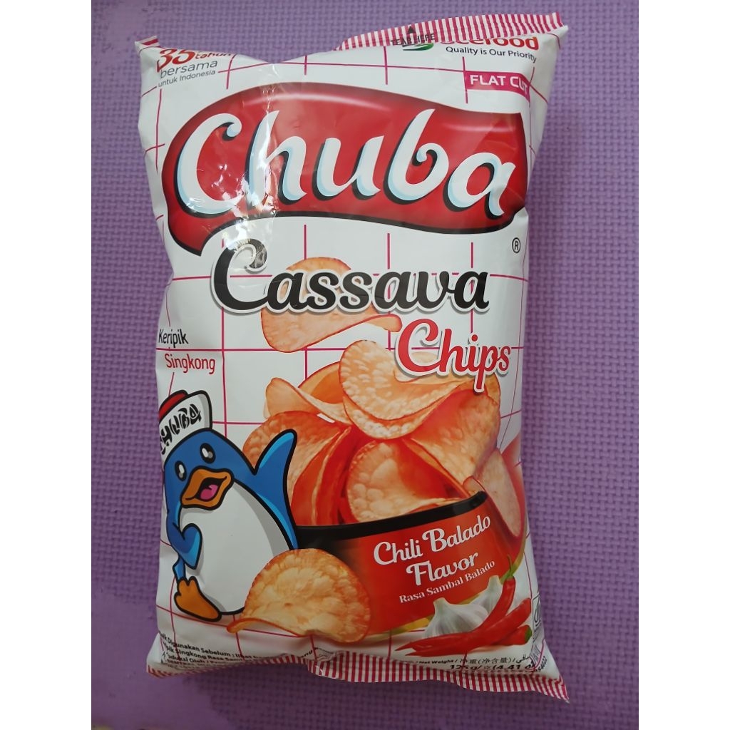 

chuba cassava chips rasa chili balado