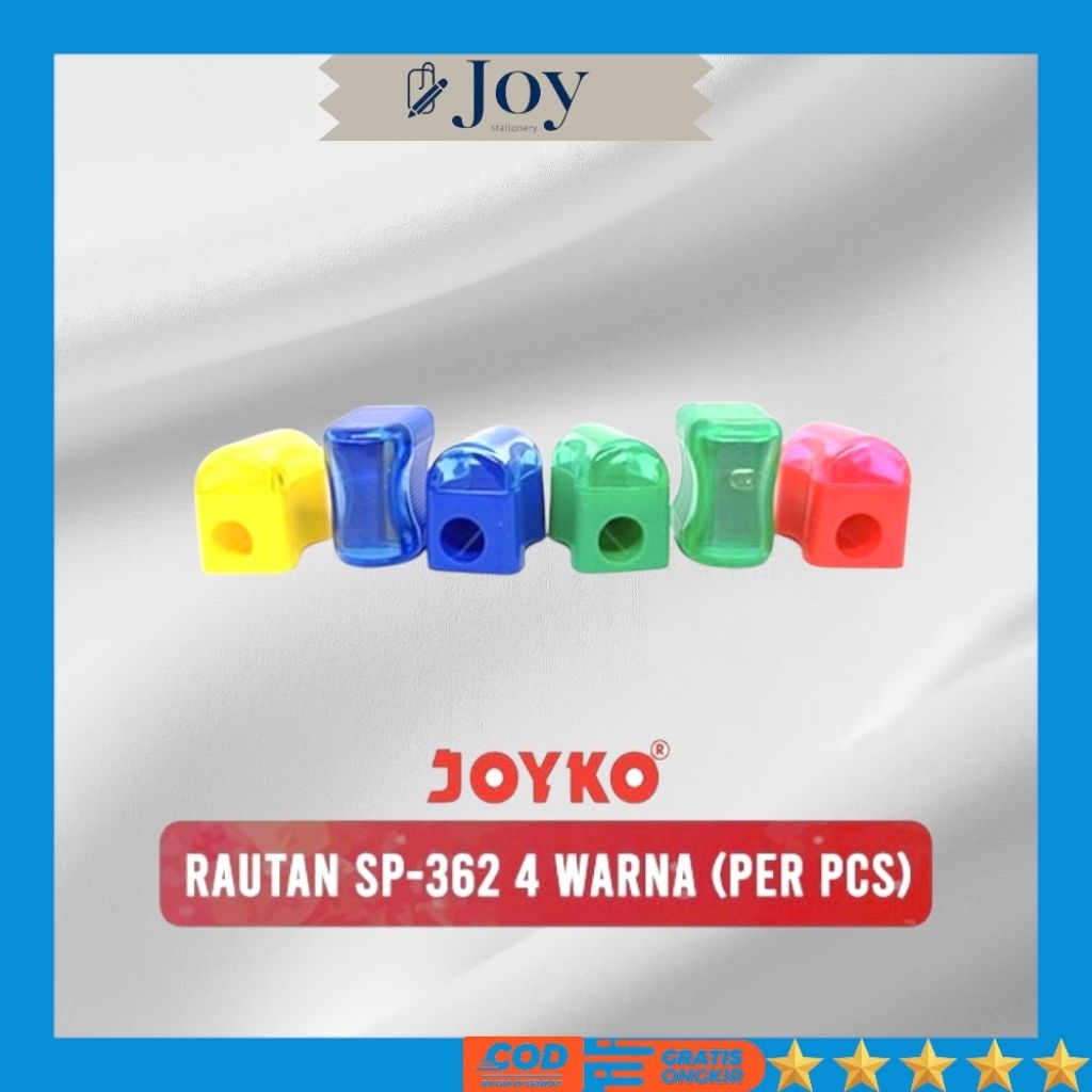 

Rautan/Serutan Pensil Joyko SP-362 Isi 24 Pcs (1 Pack)