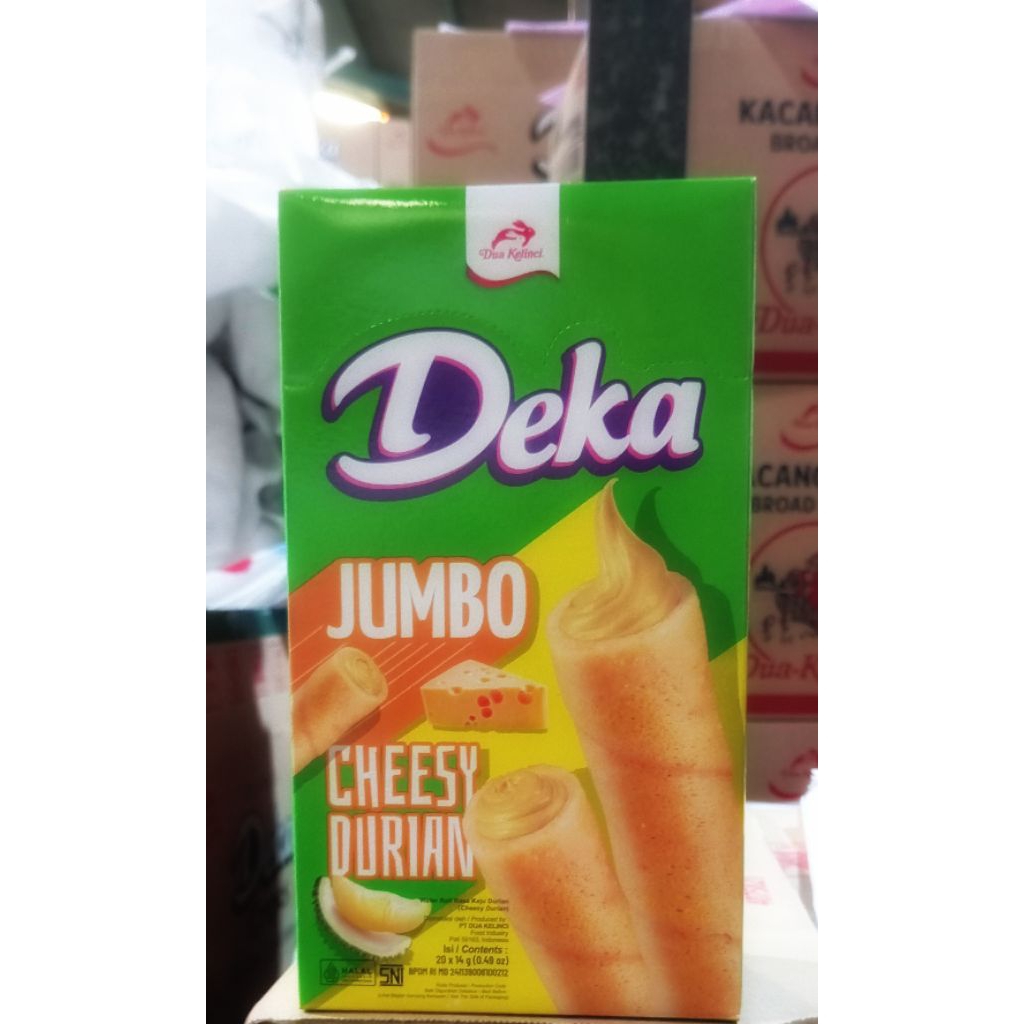 

Deka Jumbo Cheesy Durian isi 20pcs/box