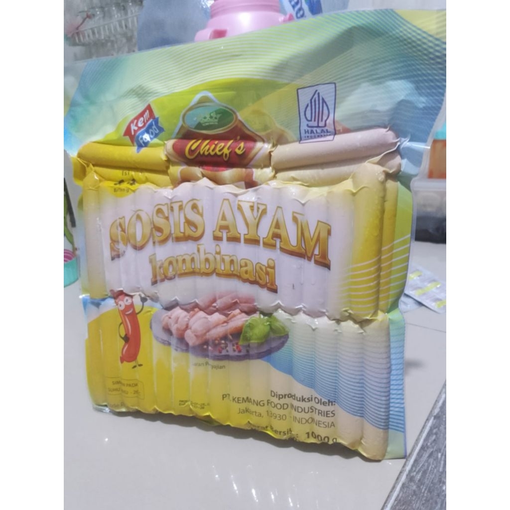 

SOSIS AYAM KEN FOOD ISI 64 BATANG PAKET 1 PAK EXP 2026