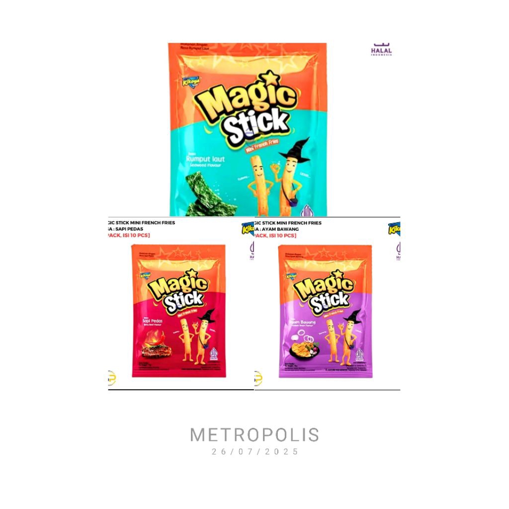 

Magic stick kentang goreng mini (isi 10)