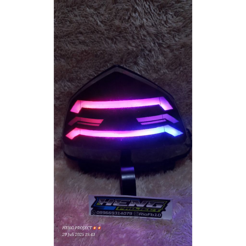 Stoplamp Mio M3 Lazy rgb