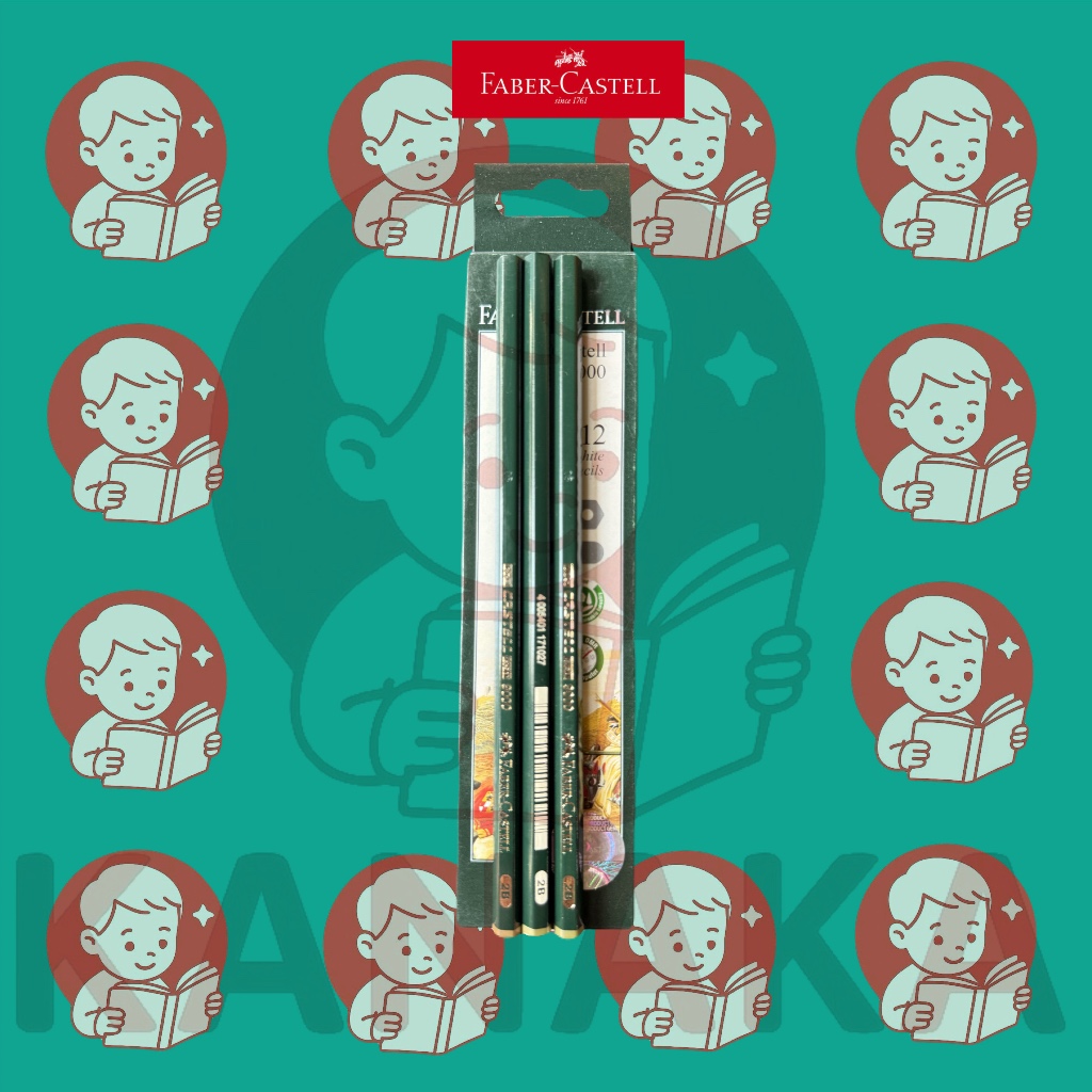 

Faber-Castell Pensil Tulis Ujian - Castell 9000 2B